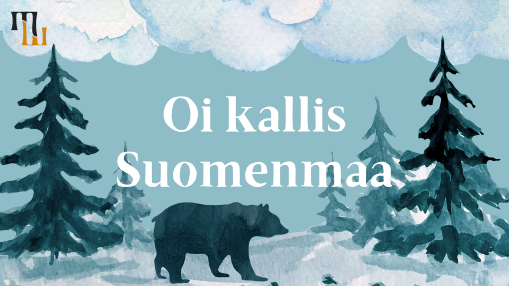 Konsertin mainos: Oi kallis Suomenmaa – isänmaallinen konsertti